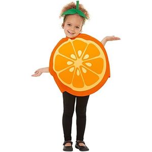 Funidelia | Sinaasappel kostuum voor meisjes en jongens Fruit, Eten - Kostuum voor Kinderen, Accessoire verkleedkleding en rekwisieten voor Halloween, carnaval & feesten Maat - 3-6 jaar - Oranje
