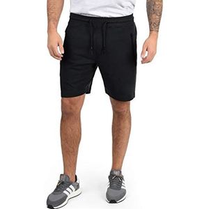Solid SDTaras sweatshorts voor heren, korte broek, joggingbroek met afsluitbare steekzakken en koord, regular fit, zwart (9000), L