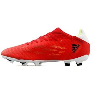 adidas Heren X SPEEDFLOW.3 FG Soccer Shoe, rood/core black/solar red, 44 EU