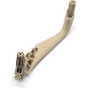 Auto interieurdeurgrepen Voor BMW 5 Serie M5 G30 G31 F90 2017-2021 Auto Voor Achter Links Rechts Deurgreep Binnenste Handgreep Afdekking Vervanging 51417438521(Beige Rear Left)