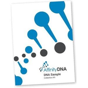 AffinityDNA DNA-tweelingtest, 99,99% nauwkeurige genetische zwabbertest, DNA-tweelingzygositeittest voor thuis voor 2 tweelingen, resultaten in 4 werkdagen, een complete set zonder extra kosten