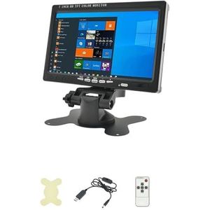 7 Inch Auto Monitor for TV PC Computer Met VGA Display Home Security Systeem 1024 * 600 LCD-scherm for Backup Camera