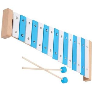Klokkenspel Voor Beginners 15 nota metalen duurzame klokkenspel xylofoon percussie xylofoon voor beginners (Size : 3/4)