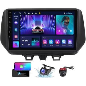 Android 13 Dubbel DIN autoradio voor Hyundai Tucson IX35 2019-2021-GPS Navi | Gratis achteruitrijcamera| 9 inch Scherm met Carplay Android Auto/FM RDS DAB/Bluetooth/SWC/DSP Stereo(NF-1)