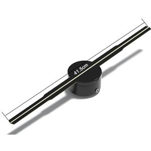 3D-reclameprojector Wifi Led-bord Holografische lampspeler Afstandsbediening Adverteren Display 3D Fan Hologram Projector Logo-licht