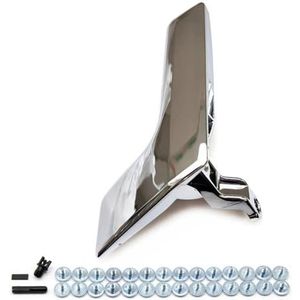 Voor Mercedes Voor Benz W204 C Klasse C180 C200 C300 GLK 2008-2015 Verchroomde Interieur Auto Opening Deur Pull Handvat(Polished Left)