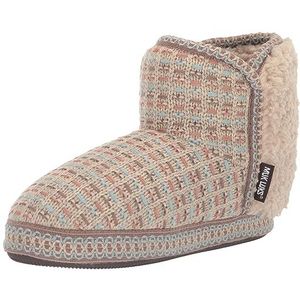 MUK LUKS Anita slipper voor dames, havermout, medium UK, Havermout, Medium