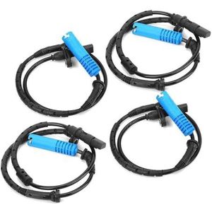 Snelheidssensor 4 Stuks ABS-wielsnelheidssensor Voor BMW X5 E53 2000-2006 34526756380 34526756573 34526756379 34526752016 Wheel Speed Sensor