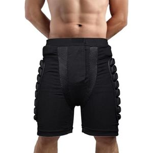 Gevoerde fietsbroek | Premium Skating Shorts met heupbescherming | Crashbroek voor skiën, snowboarden en fietsen, comfortabele billenbescherming, hoge bescherming voor extreme sporten