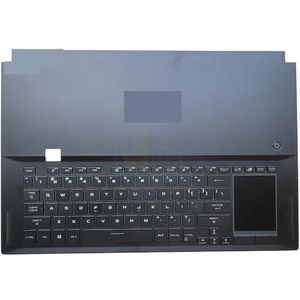 UI US Spaans RGB Kleurrijk Verlicht Touchpad Palmrest Toetsenbord Voor ASUS voor ROG voor Zephyrus GX701GW GX701 GX701GX 90NR01U1(US RGB)