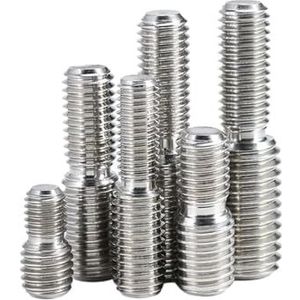 304 RVS reductieschroeven Dubbelzijdige conversieschroef Converterbout(M12x25- m14x25)