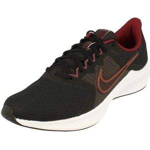 NIKE Downshifter 11 hardloopschoen voor dames, Zwarte Donkere Pony Rode Biet 005, 40.5 EU