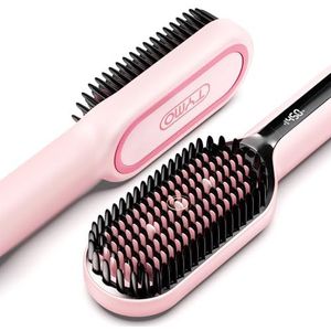 TYMO Ionic Plus Stijltangborstel, Professionele Stijltang, Snel Stylen, 16 Temperaturen, 80-230℃, LCD-display, Dubbele spanning, Snelle Verwarming, Verbrandingsbeveiliging