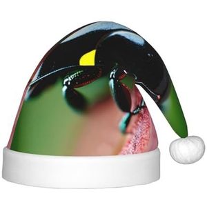 SSIMOO Kleurrijke lieveheersbeestjes Heerlijke Kinderen Pluche Kerst Hoed - Vakantie Decoratieve Hoed Voor Feesten, Feestelijk Plezier, En Meer