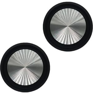 2Pcs Muziek Bas Diafragma Passieve Radiator Speaker Reparatie Deel 90mm Speaker