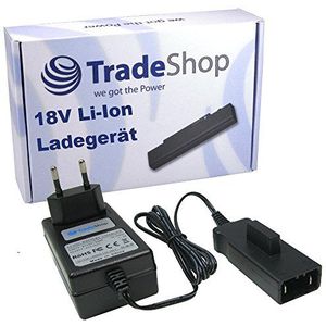 Trade-Shop 18V Li-Ion batterijlader laadstation compatibel met Gardena 8025-20 Comfort wandslangbox 35 roll-up Automatic Li, 008A231