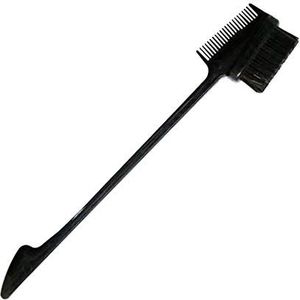 Edge Control Brush Wenkbrauw Wimper Haar Randen Trimmen Borstels Kammen Zwart