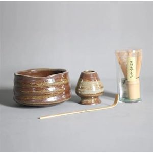 Thee Sets Theemaakgereedschap Accessoires Japans Ruw Aardewerk Bamboe Garde Theelepel Theeservies Binnendrankjes Winkel Verjaardagscadeau Theeset Reis Theepot (Color : B)