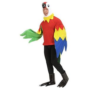 Widmann - Kostuum papegaai, kostuum, masker, poten, carnaval, themafeest