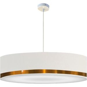 Lumlum Hanglamp Bezel Wit en koper D: 65 x H: 25