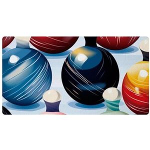 Keukenmat en vloerkleden gedempt, 15,7 ""x 29,5"", antislip waterdichte absorberende olie comfortmat voor keuken, vloer huis, kantoor, gootsteen, wasgoed - grote bowlingpin