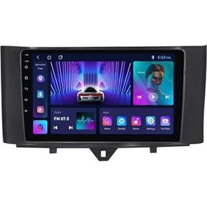 Android 12 Autoradio Voor Mercedes Benz Smart Fortwo 2011-2015 Ingebouwde Draadloze CarPlay/Android Auto - 9 Inch Touch Screen Ondersteuning WiFi SWC DSP RDS + Achteruitrijcamera (Size : M100S - 4