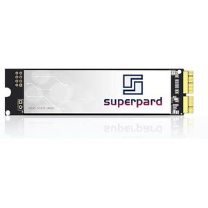 Superpard NVMe SSD 512 GB voor MacBook Air A1465/A1466 (2013-2017), MacBook Pro A1502/A1398 (2013-2015), iMac A1418/A1419 (2013-2017), Mac Mini (2014), Mac Pro (2013-2013) ) (MacOS Pre-Geïnstalleerd)