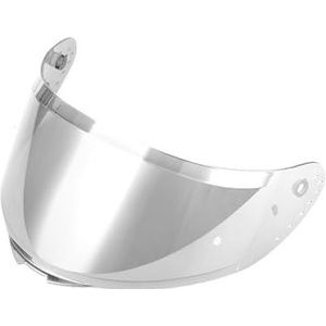 Motorhelm vizier lens, Helmvizier, geschikt for SH 526SP Helmlens Helmzonnevizierlens Accessoires (blauw)(Silver)