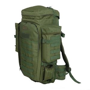 Tactische Combat Camouflage Tas Outdoor Sport Pack Rugzak Knapzak Molle Wandelen Rugzak, Olijfdrab, Medium