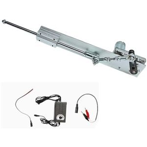 Lineaire aandrijving, 12 V/24 V, alternatieve microkolf, verstelbare telescopische motor, alternatieve cyclusaandrijving met snelheidsregelaar, elektrische hefmotor (24 V (3-15 cm slag)