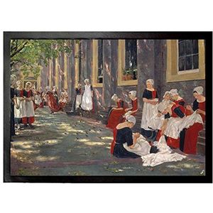 1art1 Max Liebermann Free Period In The Amsterdam Orphanage, 1881-1882 Deurmat 70x50 cm