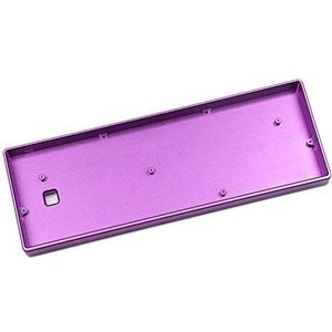 GH60 A60 Zwaar Geanodiseerd Aluminium CNC Case Basisplaat voor 60% Mechanische Gaming Toetsenbord Compatibel Poker2 Pok3r Faceu 60 Etc (paars)