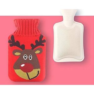 DieffematicRSD Warmwaterkruik Water 1000 ml Heet waterfles rubber warm waterfles NUANSHOU (Color : L)