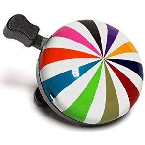 Nutcase Fahrradklingel Ring Ring 55 mm, Candy Swirl, NBLL-10