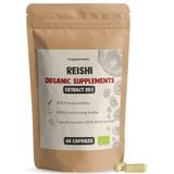 Cupplement - Reishi Extract Capsules 60 Stuks - 20:1 Extract - Biologisch - 400 MG Per Capsule - Geen Poeder - Supplement - Superfood - Mushroom - Paddenstoel