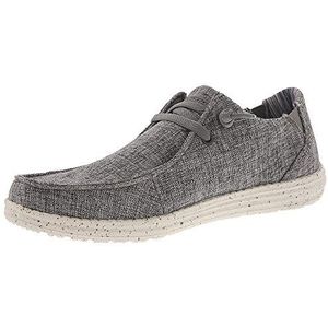 Skechers Men's Relaxed Fit Melson - Chad Moccasin, Grey, 14 X-Wide