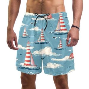 Sneldrogende heren zwemshorts met een comfortabele pasvorm - Luca