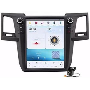 Android 15 auto stereo radio voor F-ortuner Vigo 2004-2015 GPS Navigatie 12.1in touchscreen MP5 mediaspeler video-ontvanger met WiFi 4G DSP Carplay,8core 4+64gb