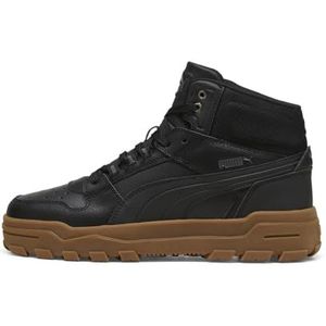 PUMA - Rebound Abrupt - Sneakers - Zwart/Grijs/Brons - Synthetisch Bovenwerk