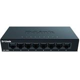 D-Link DGS-108GL netwerk-switch Unmanaged Gigabit Ethernet (10/100/1000) Zwart