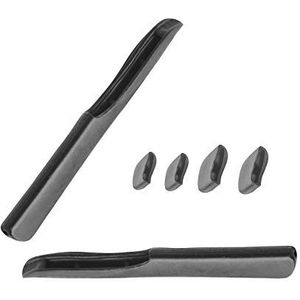 LenzReborn Vervangende Earsocks Nosepieces Rubber Kits voor Oakley Fast Jacket XL OO9156 Sunglass - Meer Opties - grijs - Een maat