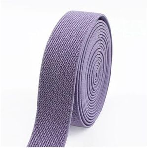 3/5 meter 10-50 mm elastische banden voor broek taille rubberen band stretch singels riem doe-het-zelf ondergoed kleding naaien accessoire (Paars, 5 METERS_38 mm)