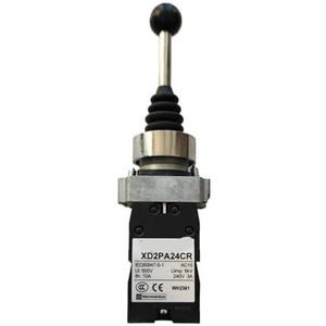 XD2PA24CR Elektrische joystick-controller, 22 mm, 4-weg kruis-tuimelschakelaar met automatische terugstelling.