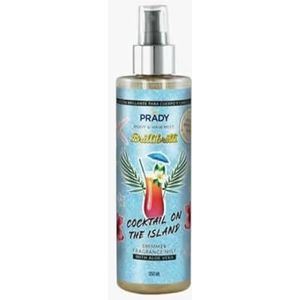 Prady - Shimmer Mist Cocktail On The Island - Unisex - 250ml - Verlicht met cocktails op het eiland.
