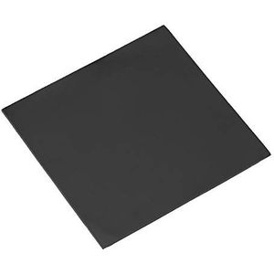 Zerone Thermoblok van siliconen voor processor, 100 x 100 x 2 mm, zwart