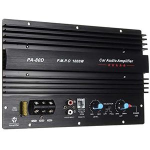 Audioversterker, 10In Auto Audio Subwoofers Digitale Versterker Auto Audio Processor Power Amplifier Krachtige Bass Subwoofers Audio Amp for thuisauto