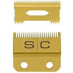 Stylecraft Fade Gold Mes + Slim Deep Gold Mes voor Tondeuse, Vervangend Mes voor Clipper, Origineel Accessoire, Compatibel met Gamma+ en Stylecraft