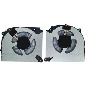 CPU GPU-koelerventilator voor kleurrijke X17 AT HI 2023-modellen RTX3060 FPP9 FPP8 laptopventilator(Set)