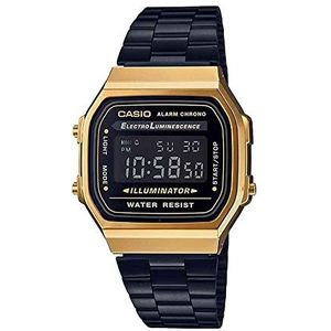 Casio Horloge A168WEGB-1BEF, Zwart, één maat