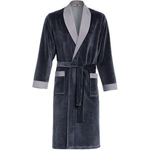 Revise RE-103 ochtendjas voor heren, fluweel, Grafiet C1, L